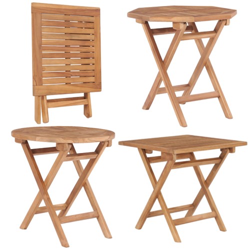 Teak massiv gartentisch - massiv,